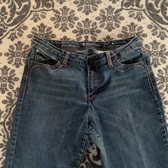 Salt Water Mid Rise Boot Cut Stretch Jeans - Picture 4 of 4